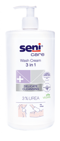 SENI Care 3in1 maigs mazgāšanas krēms, 1000 ml