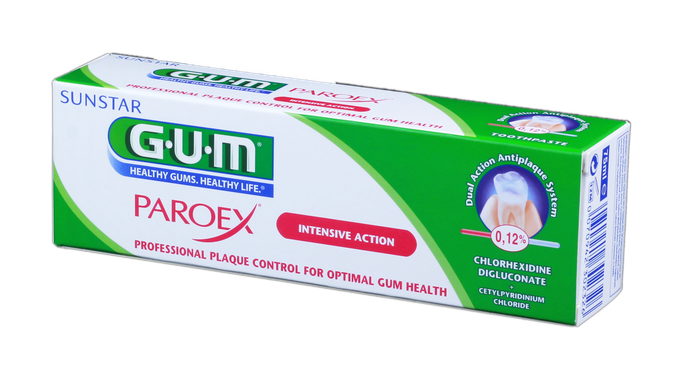 Paroex CHX zobu pasta 0,12% – GUM, 75 ml