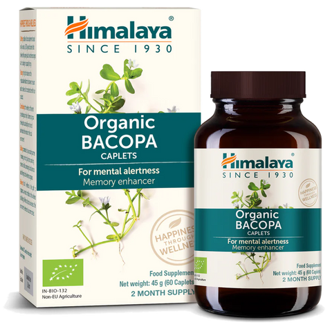 HIMALAYA Bacora bioloģiski tīras kapsulas, 60 gab.