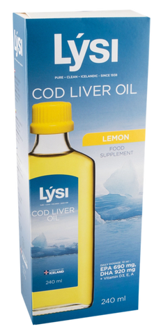 LYSI Mencu Aknu Eļļa ar Citronas Garšu — 240 ml Šķidrums