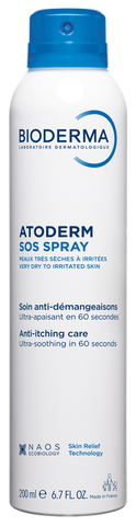 BIODERMA Atoderm SOS 200 ml aerosola spreju līdzeklis