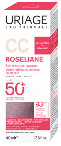 URIAGE CC sejas krēms SPF50+ Roseliane, 40 ml