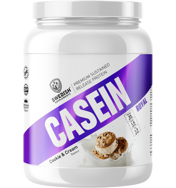 Swedish Supplements Casein Cookies & Cream, 900 g pulveris