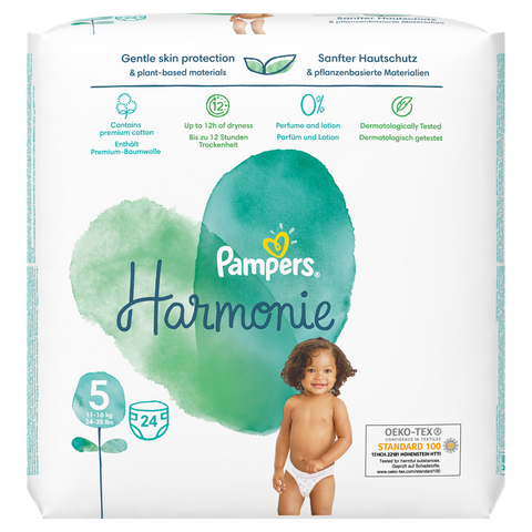 PAMPERS Harmonie, VP, S5 autiņbiksītes, 24 gab.