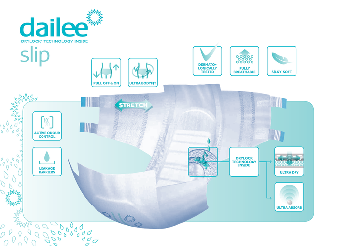 DAILEE Slip Premium Super L/XL autiņbiksītes, 30 gab.