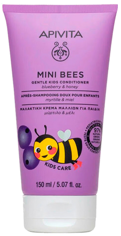 APIVITA Mini Bees matu kondicionieris Gentle Kids, 150 ml