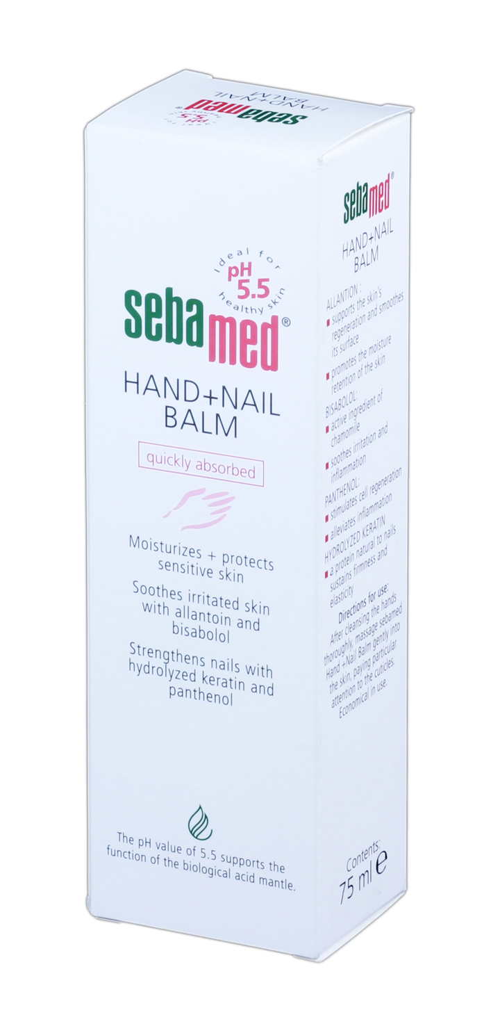 SEBAMED Balzams rokām un nagiem ar mitrinošo iedarbību, 75 ml