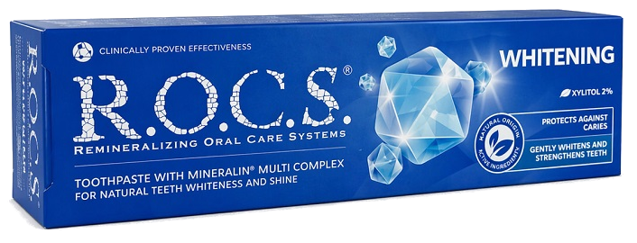 Balinošā zobu pasta R.O.C.S. Whitening, 94 g