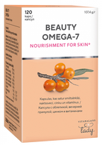 VITABALANS Beauty Omega 7 — 120 kapsulu iepakojums