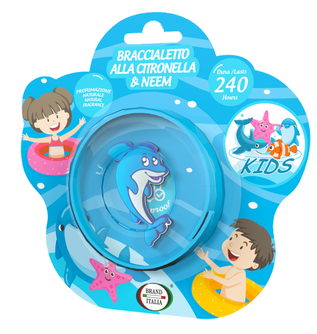 BRAND ITALIA Citronella & Neem Kids aproce pret odiem, 1 gab.