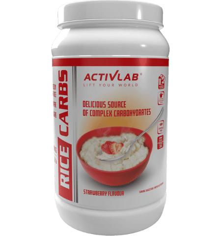 ACTIVLAB Rīsu ogļhidrāti Zemeņu garšā, 1000 g