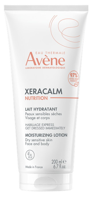 AVENE Xeracalm Nutrition ķermeņa losjons 200 ml — barošana un mitrināšana