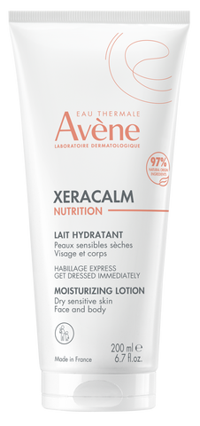 AVENE Xeracalm Nutrition ķermeņa losjons 200 ml — barošana un mitrināšana