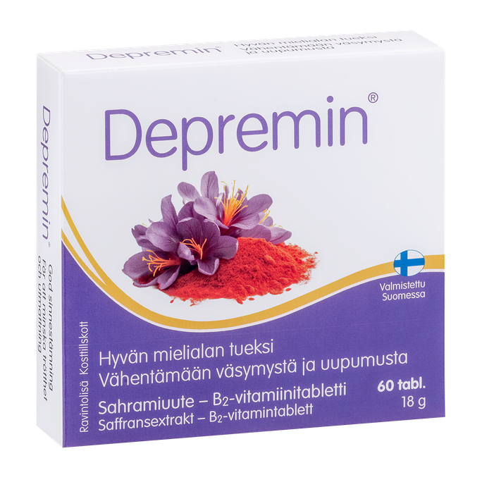 DEPREMIN 60 tablešu iepakojums