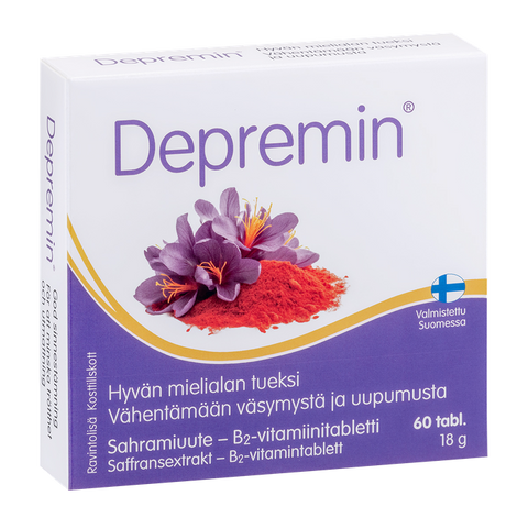DEPREMIN 60 tablešu iepakojums