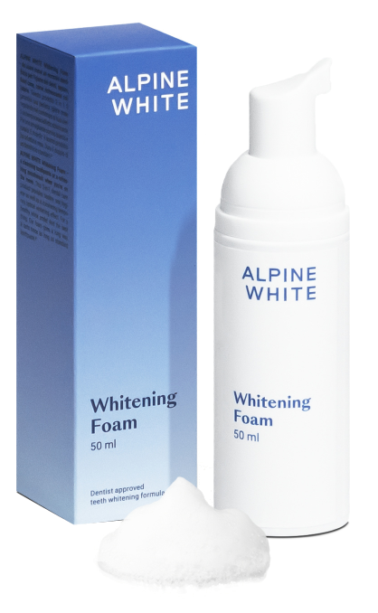 Alpine White balinošas putas zobu tīrīšanai, 50 ml