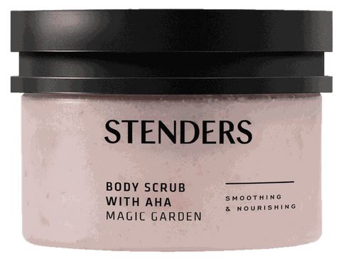 STENDERS Magic Garden, Ķermeņa skrubis ar AHA, 370 g