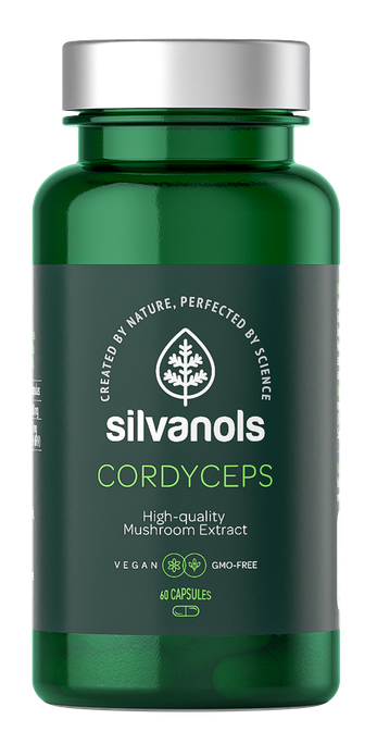SILVANOLS Cordyceps, 60 kapsulas