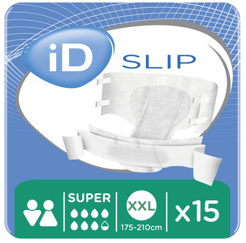 iD Slip Super XXL (175-210 cm) — 15 gab. autiņbiksītes lielā izmērā