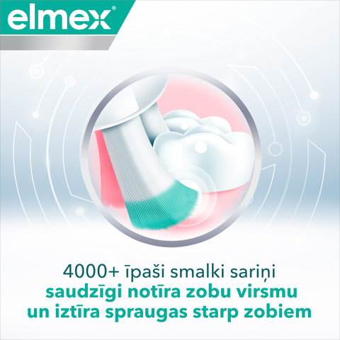 ELMEX Expert Precision Sensitive manuālā zobu suka jutīgiem zobiem, 1 gab.