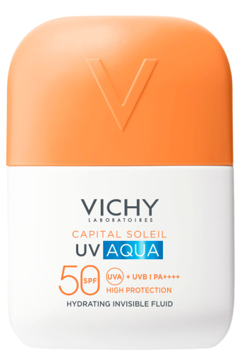 VICHY Aqua Invisible saules aizsarglīdzeklis SPF 50, 50 ml