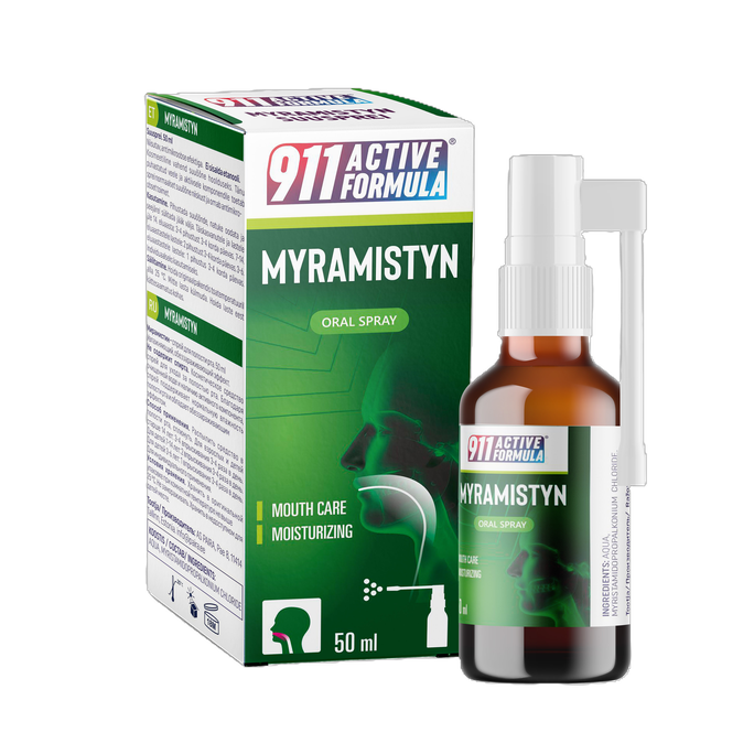 911 Myramistyn 50 ml mutes kopšanas sprejs