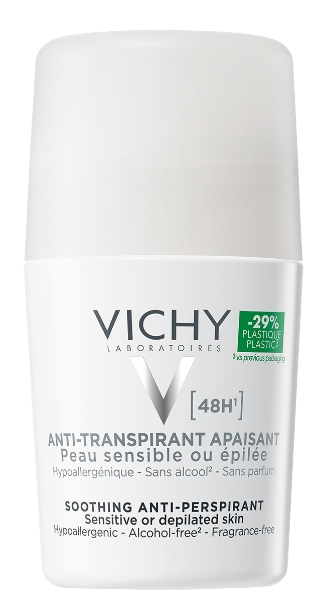 VICHY antiperspirantas stiprā svīšanai, 50 ml, jutīgai ādai