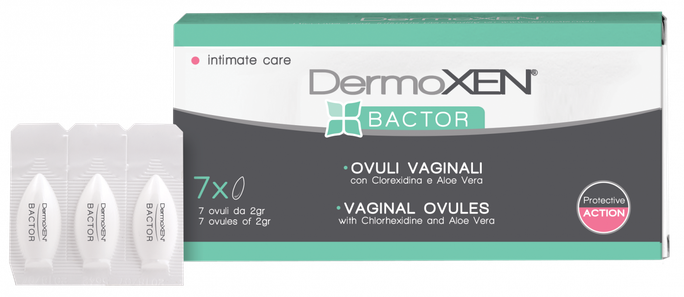 Dermoxen Bactor - 7 pesāru pildītas sveces