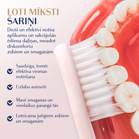ROYAL DENTA Silver Super Soft Zobu birstīte – 4 gab.