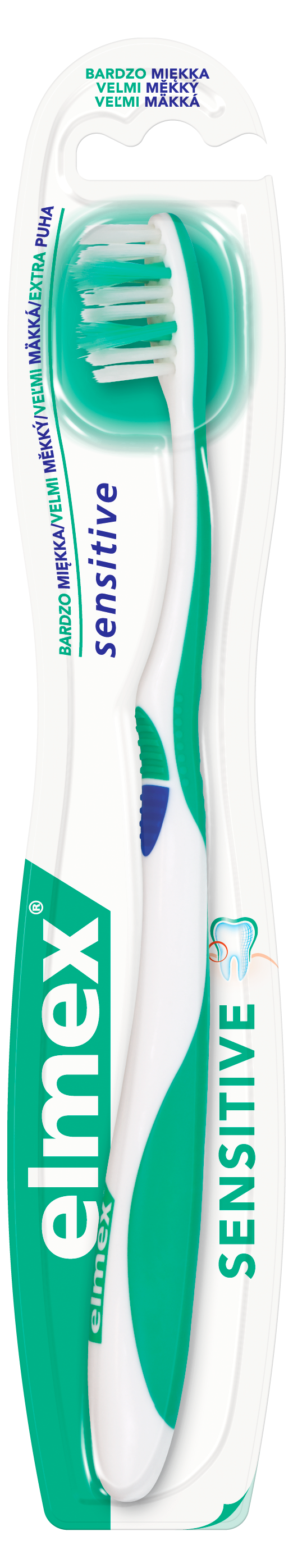 ELMEX zobu birste Sensitive Extra Soft, 1 gab.