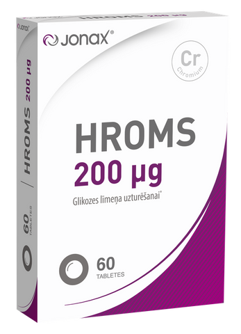 JONAX Hroms 200 μg — 60 tabletes
