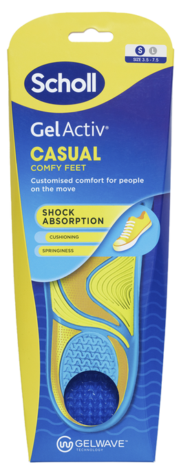 SCHOLL GelActiv iekšzoles, 1 pāris (35,5-40,5 izmēri)