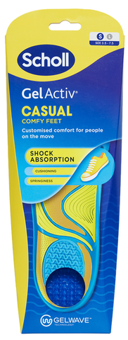 SCHOLL GelActiv iekšzoles, 1 pāris (35,5-40,5 izmēri)