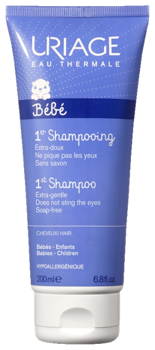 URIAGE Bebe 1st 200 ml mazgāšanas šampūns