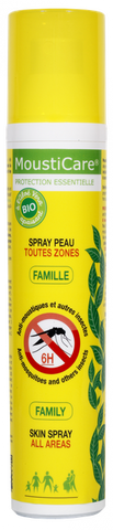 MOUSTICARE Family aerosols ādai izsmidzināmais, 125 ml