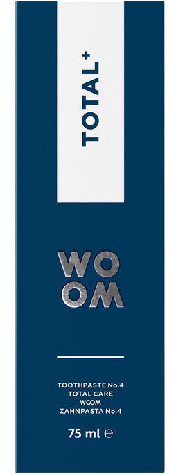 WOOM Total zobu pasta, 75 ml — stiprināšanas formula