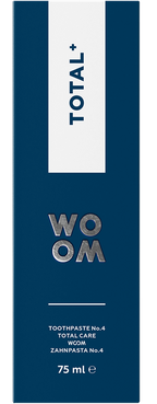 WOOM Total zobu pasta, 75 ml — stiprināšanas formula