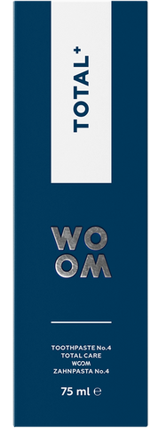 WOOM Total zobu pasta, 75 ml — stiprināšanas formula