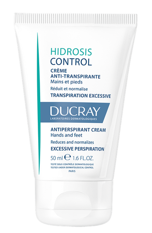 DUCRAY Kontroles antiperspirants krēms pret pārmērīgu svīšanu, 50 ml