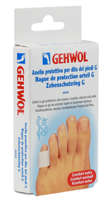 GEHWOL P-Gel G aizsargpolsteris pirkstam – 2 aizsargriņķīši