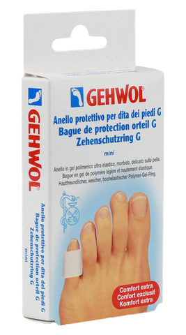 GEHWOL P-Gel G aizsargpolsteris pirkstam – 2 aizsargriņķīši