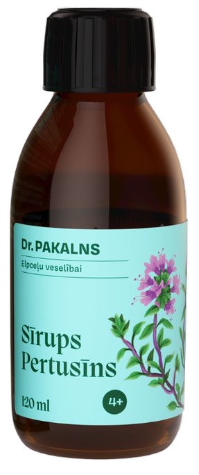Pertusin sīrups DR. PAKALNS 120 ml