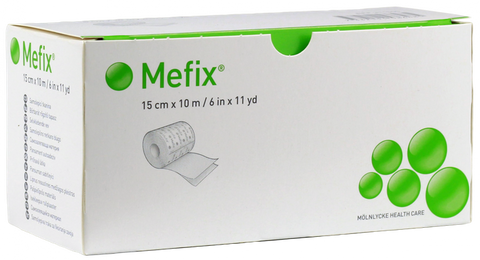 MEFIX leikoplasts 10m garumā un 15cm platumā, 1 rullis