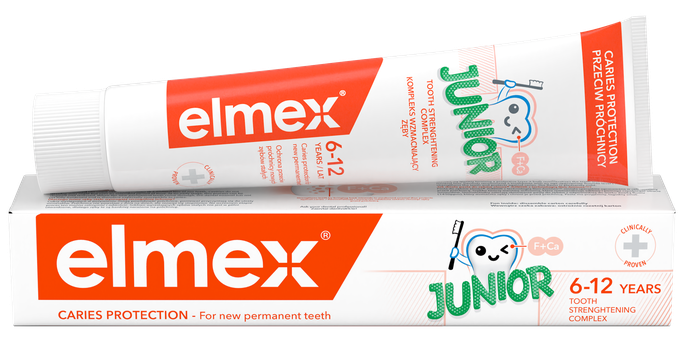 ELMEX Junior zobu pasta (6–12 gadi), 75 ml