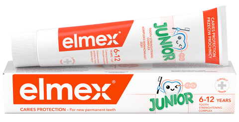 ELMEX Junior zobu pasta (6–12 gadi), 75 ml