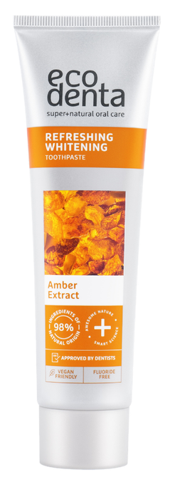 Svaigu smaidu zobu pasta ar balinošu formulu ECODENTA, 100 ml