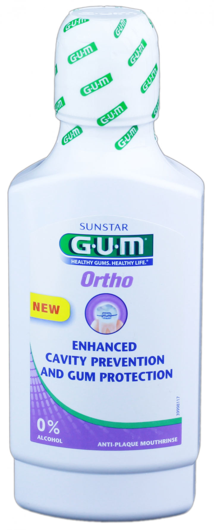 GUM Ortho, 300 ml mutes skalojošs līdzeklis