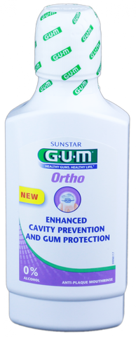 GUM Ortho, 300 ml mutes skalojošs līdzeklis