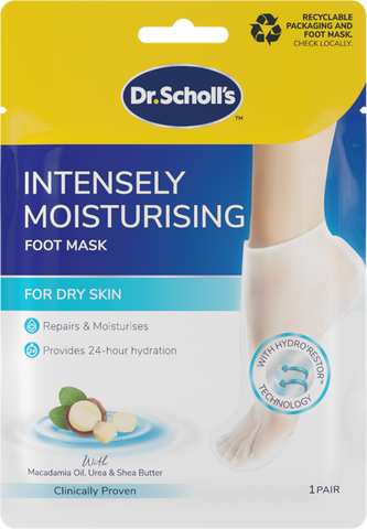 SCHOLL Dry Skin pēdu maska, 1 pāris