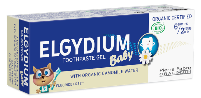 ELGYDIUM Baby Bio bērnu zobu pasta 30 ml